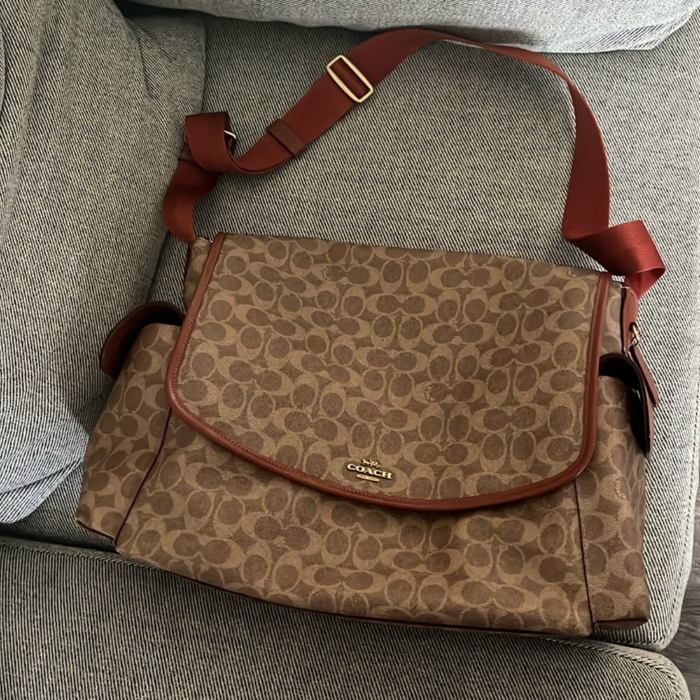 Coach diaper bag